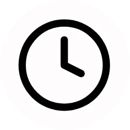 icon clock dark