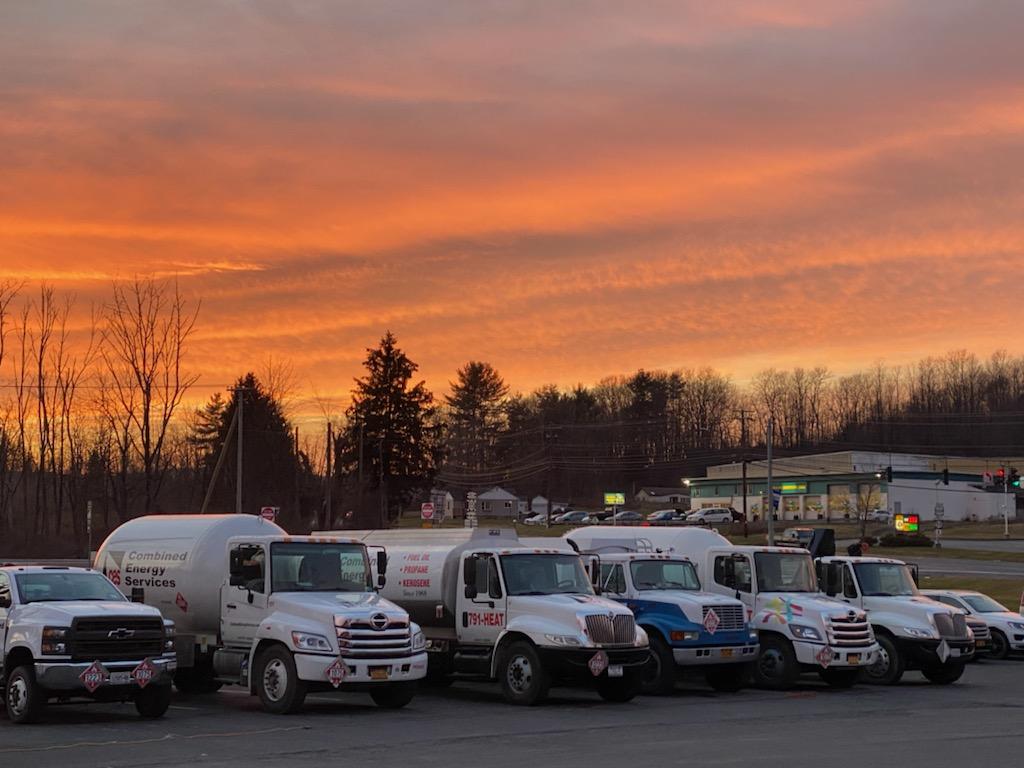 Kerhonkson propane oil delivery trucks