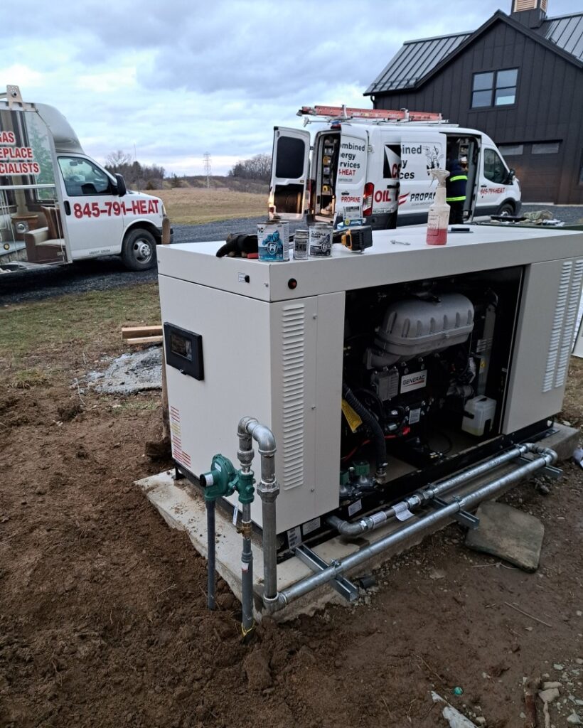 Propane generator hookup 012923