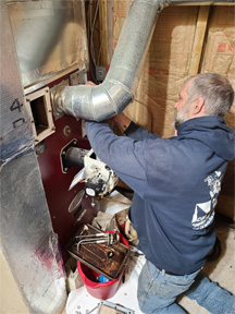 Clean & service your furnace or boiler before the busy season.